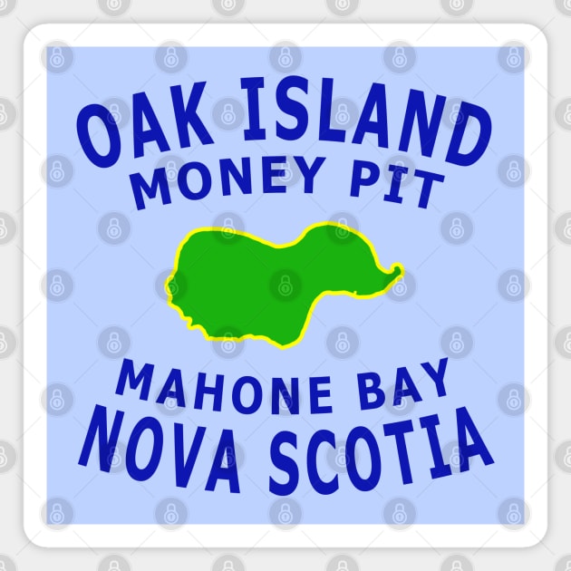 Oak Island Money Pit Magnet by Lyvershop